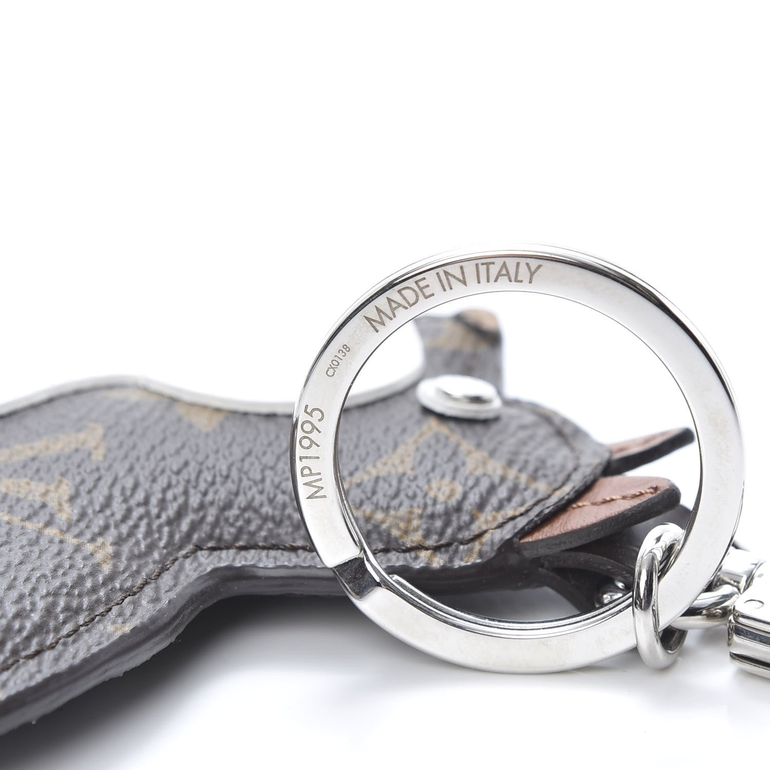 Louis Vuitton Monogram Dog Bag Charm Key Holder 4 of 4
