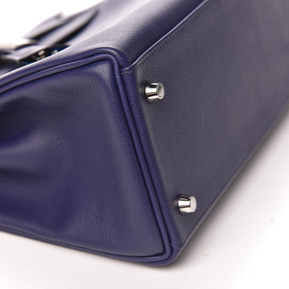 Hermes Evercolor Verso Kelly Retourne 28 Bleu Encre Bleu Zellige 16 of 41