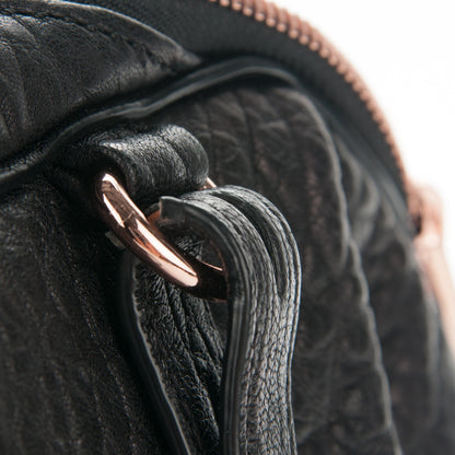 Alexander Wang Pebbled Lambskin Rockie Black Rose Gold Hardware 8 of 8