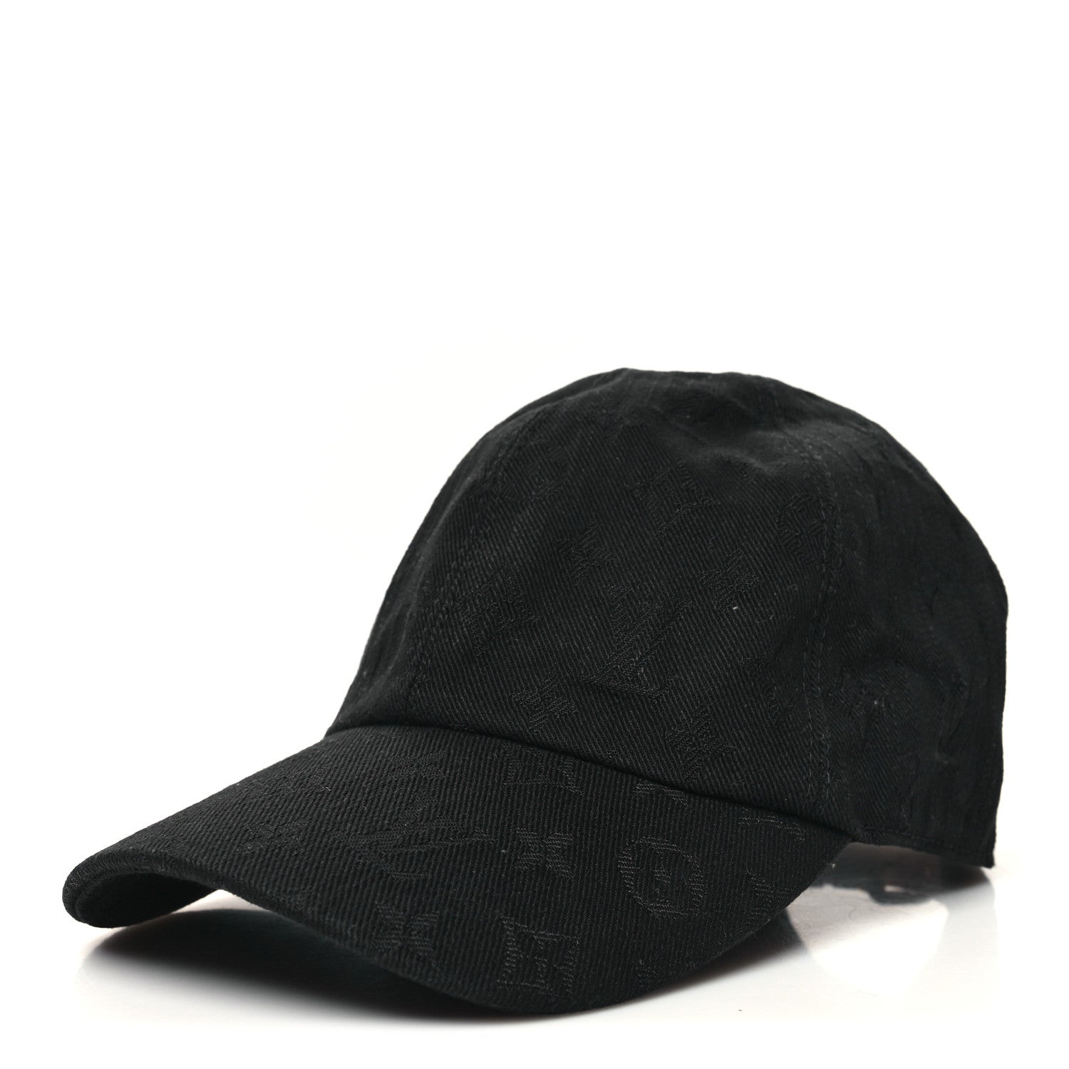 Louis Vuitton Monogram Jacquard Essential Cap 60 Black 1 of 7