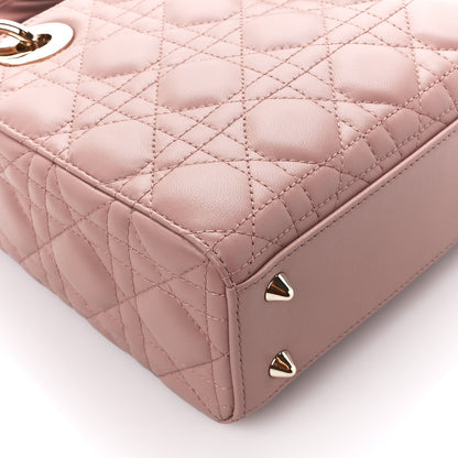 Christian Dior Lambskin Cannage Small My ABC Dior Lady Dior Blush 10 of 12