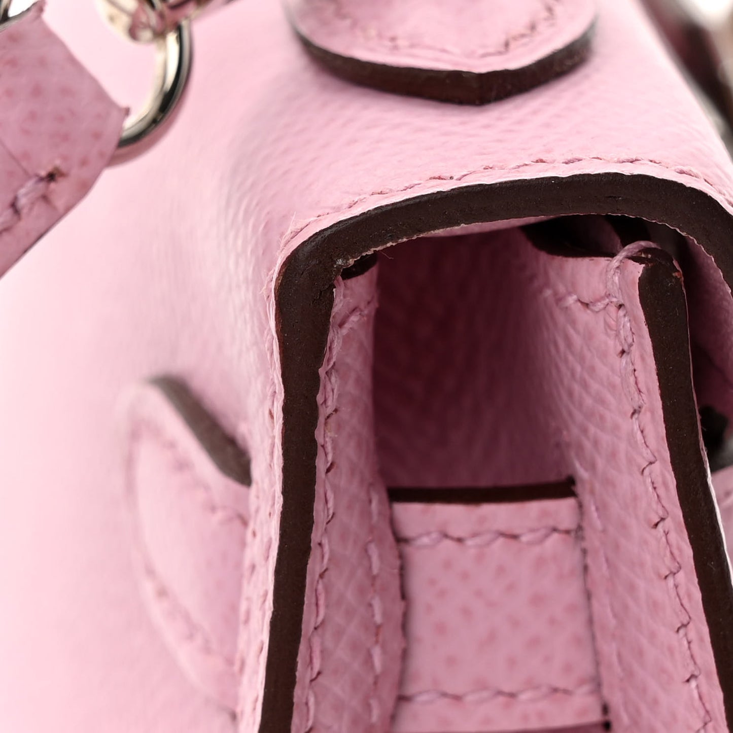 Epsom Mini Kelly Sellier 20 Mauve Sylvestre