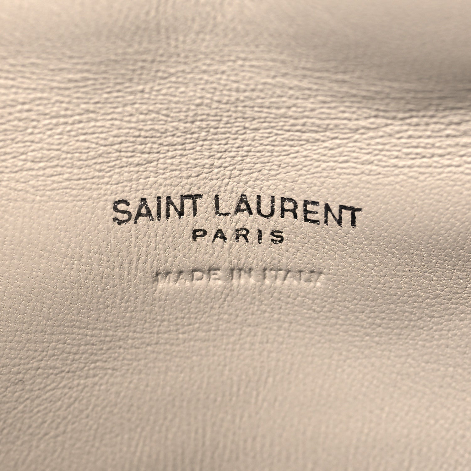 Saint Laurent Lambskin Monogram Loulou Puffer Pouch Clutch Crema Soft 7 of 9