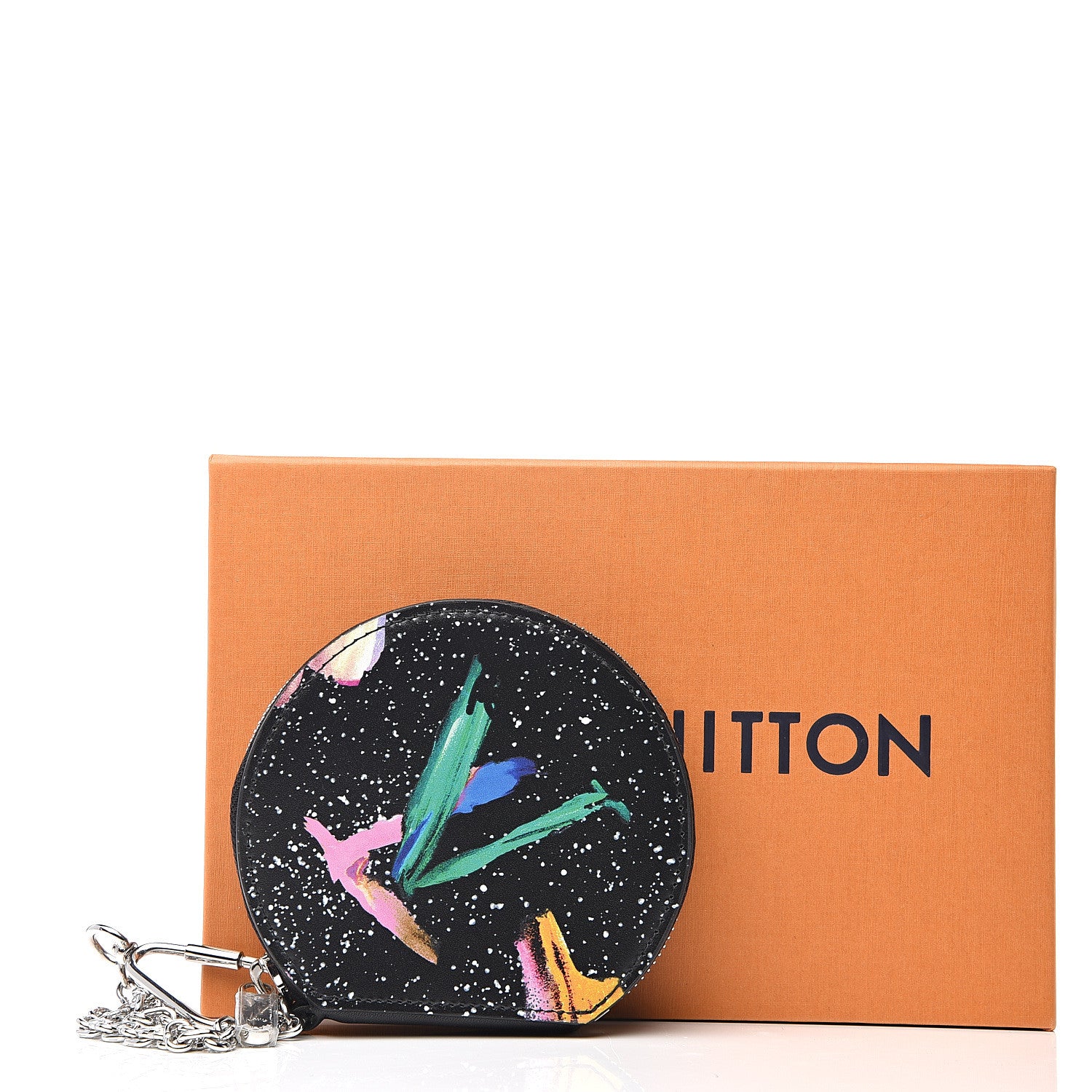 Louis Vuitton Calfskin Splash Micro Boite Chapeau Black 7 of 7