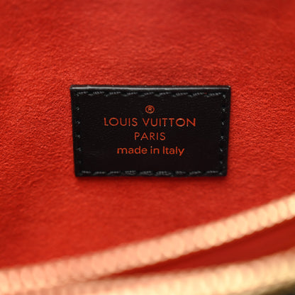 Louis Vuitton Lambskin Embossed Monogram Coussin BB Black 7 of 9