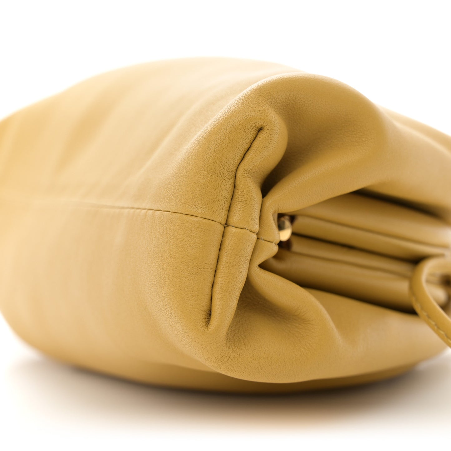 Butter Calfskin The Mini Pouch Butterscotch