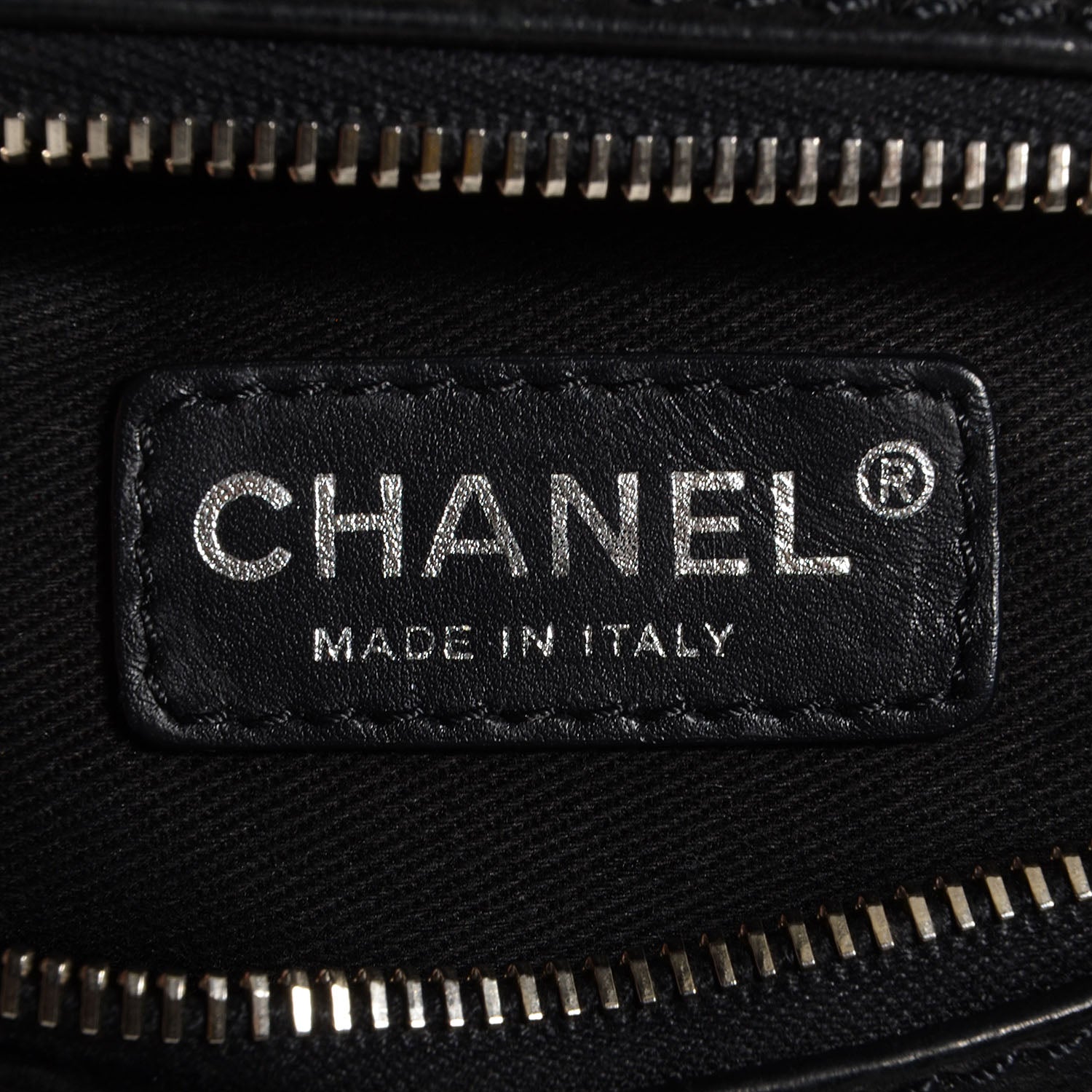 Chanel Calfskin Round Bowling Bag Black 6 of 7