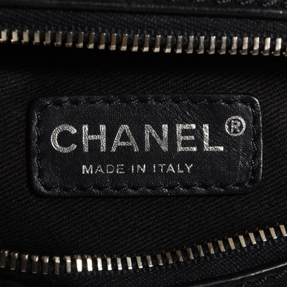 Chanel Calfskin Round Bowling Bag Black 6 of 7