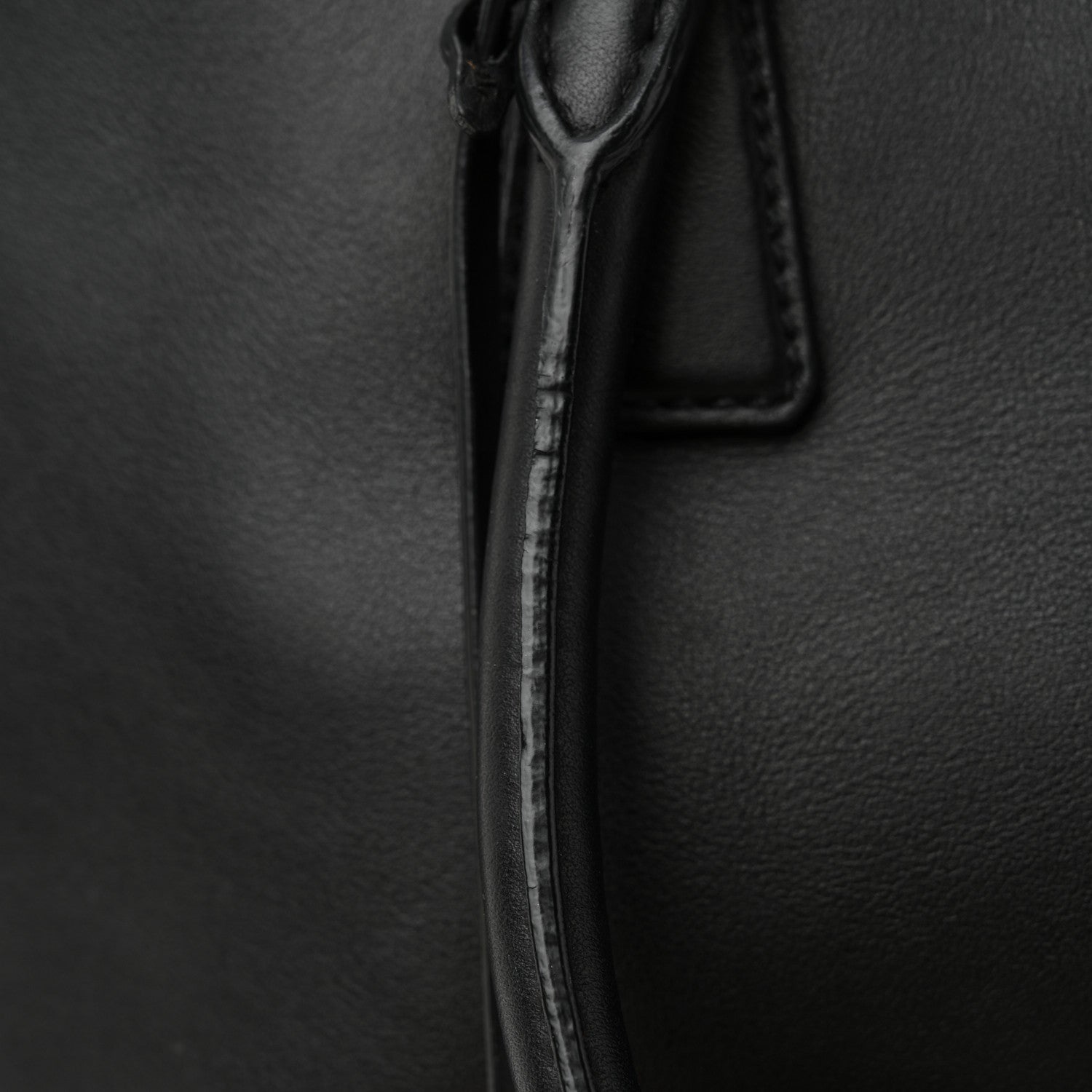 Prada City Calf Bi-Color Medium Galleria Double Zip Tote Black Celeste 17 of 18
