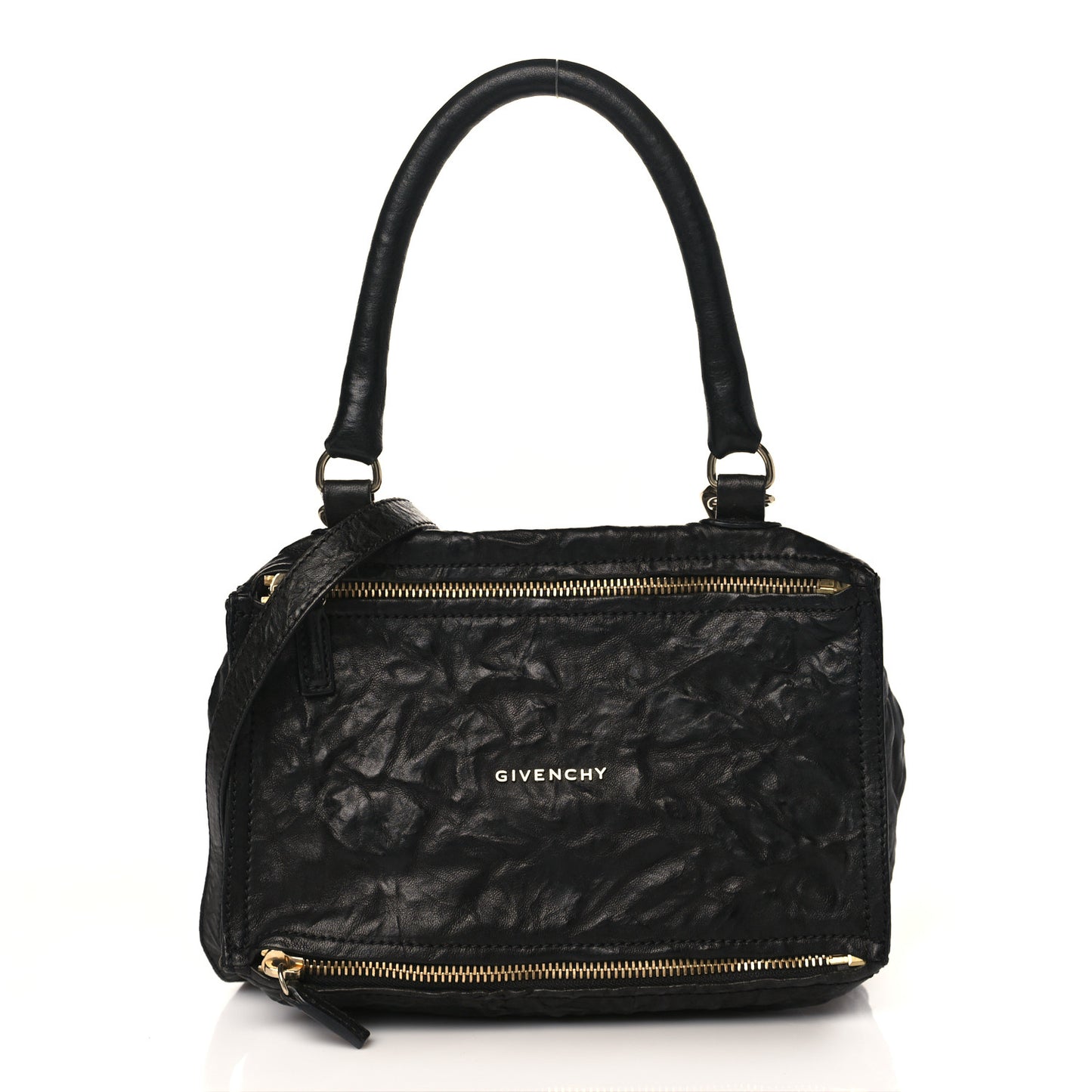 Tumbled Sheepskin Small Pandora Black