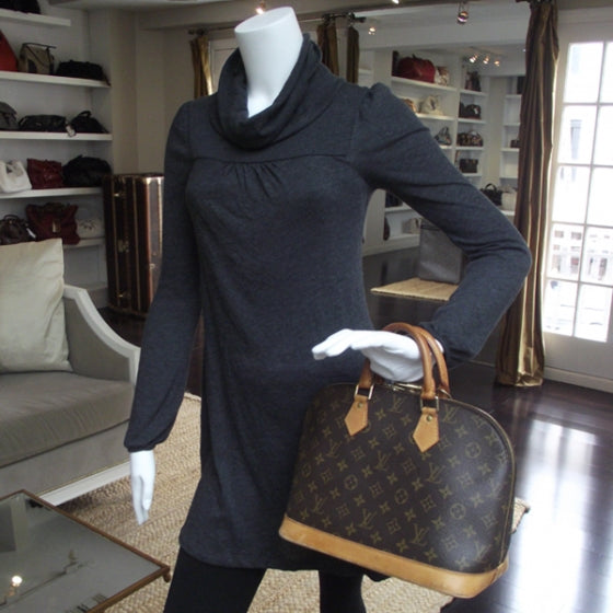 Louis Vuitton Monogram Alma Handbag Bag Purse Tote LV 2 of 9