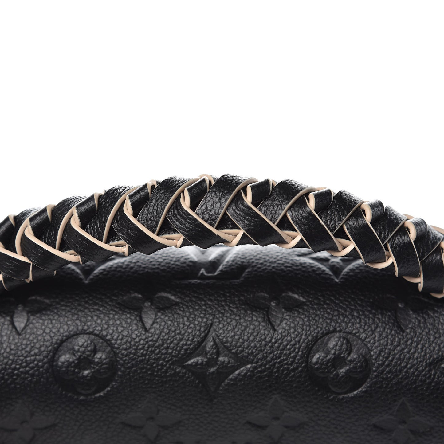 Empreinte Braided Pochette Metis Black