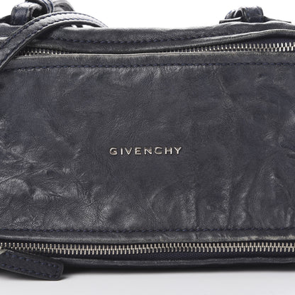 Givenchy Tumbled Sheepskin Mini Pandora Navy 8 of 21