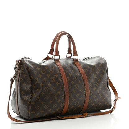 Louis Vuitton Monogram Keepall Bandouliere 50 2 of 18