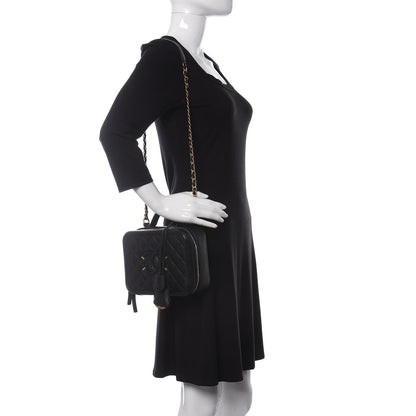 Chanel Caviar Quilted Medium CC Filigree Vanity Case Black 2 of 9