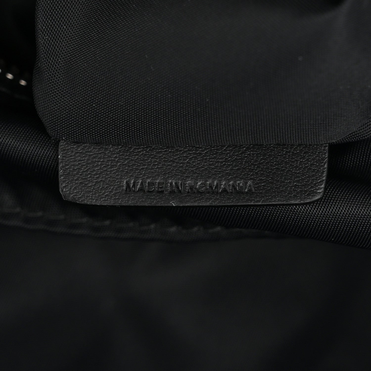 Burberry Calfskin Logo Embossed Backpack Charcoal Grey 7 of 12