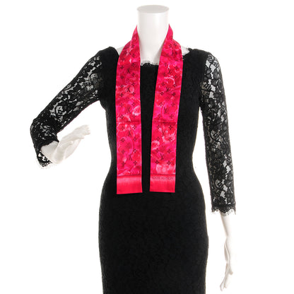 Louis Vuitton Silk Monogram Ikat Summer Bandeau Rose Indien 2 of 5