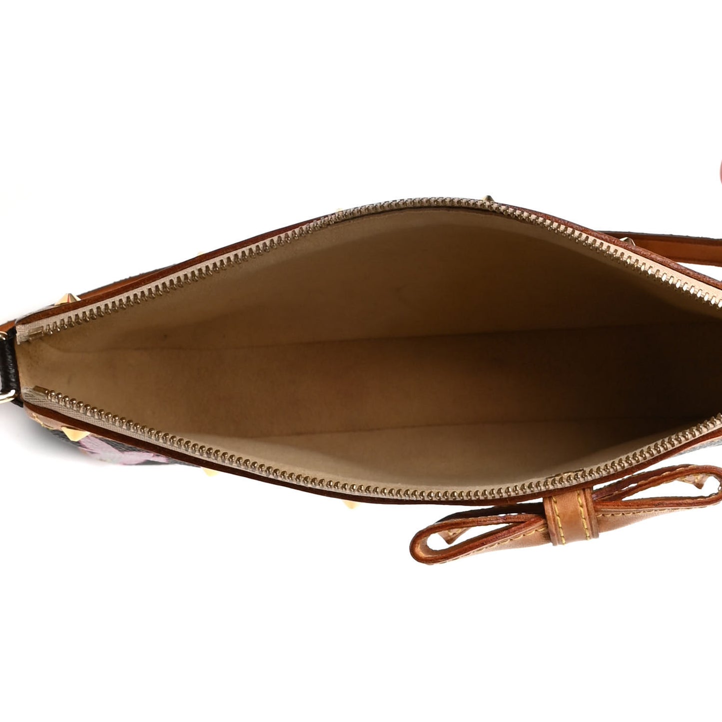 Monogram Cherry Blossom Pochette Accessories Brown