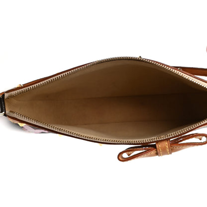Louis Vuitton Monogram Cherry Blossom Pochette Accessories Brown 4 of 4