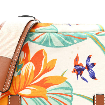 Loewe Canvas Waterlily Print Paula's Ibiza Messenger Multicolor 9 of 11