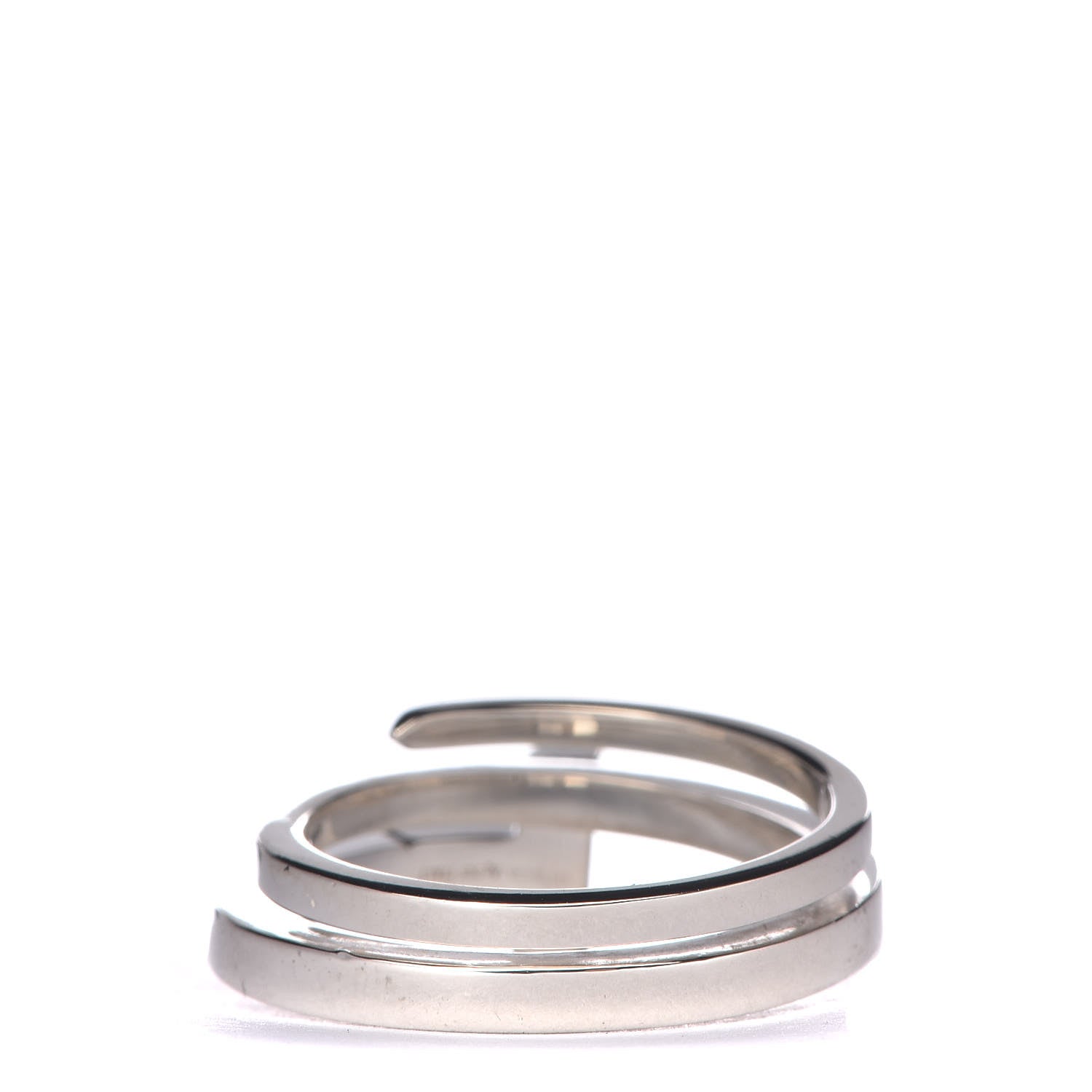 Tiffany Sterling Silver T Square Wrap Ring 51 5.75 3 of 5