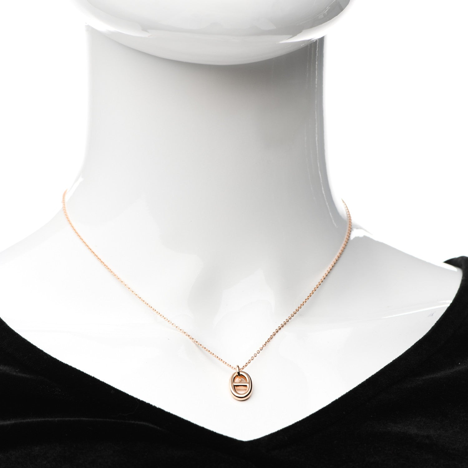 Hermes 18K Rose Gold PM Farandole Pendant Necklace 2 of 5