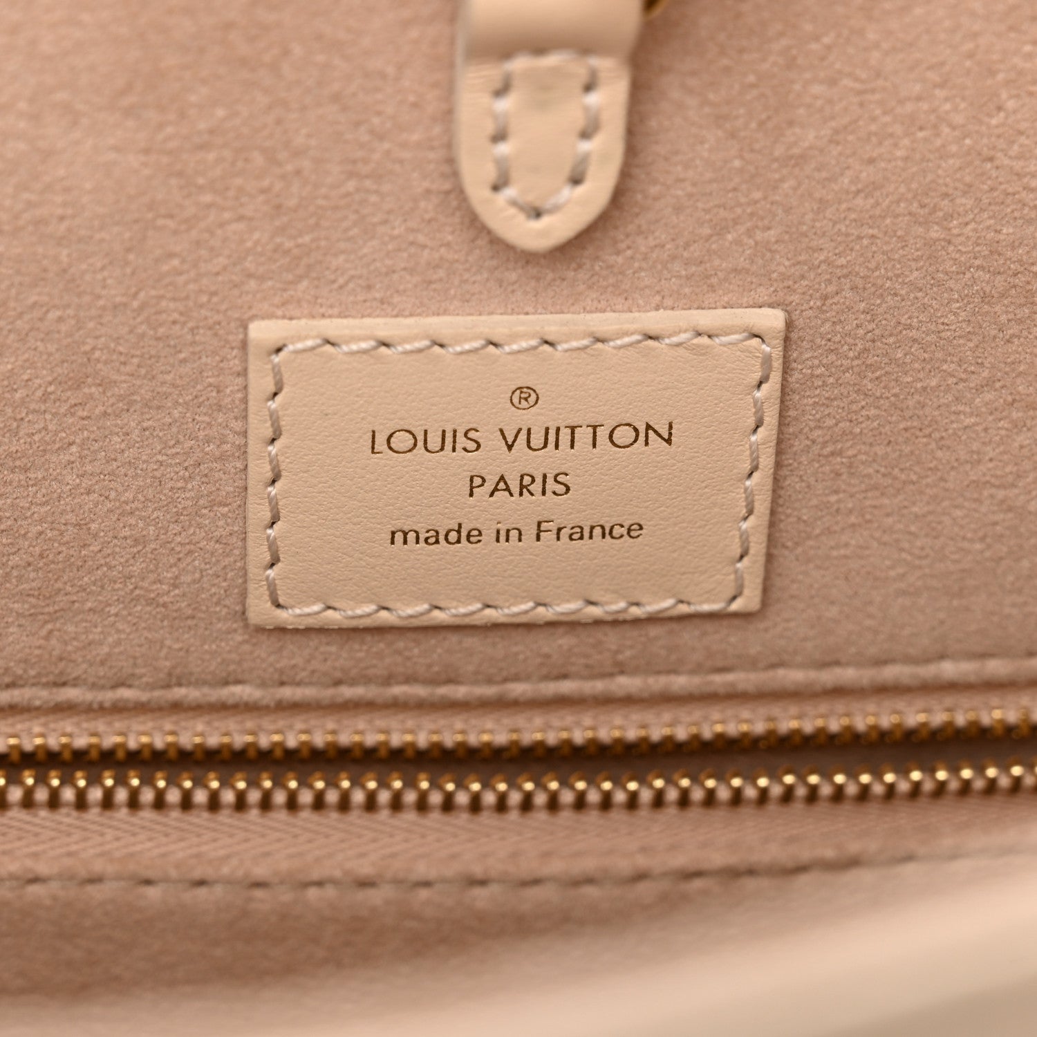 Louis Vuitton Empreinte Monogram Giant Onthego MM Creme Rose Trianon 6 of 14