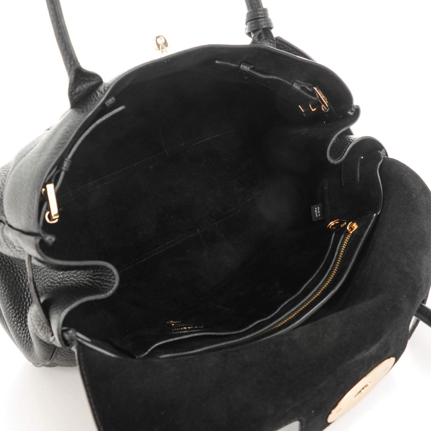 Mulberry Natural Leather Bayswater Black 5 of 8