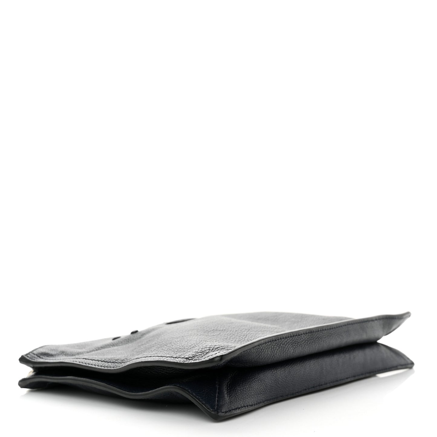 Glace Calf Etiquette Crossbody Black Astrale
