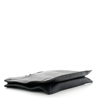 Prada Glace Calf Etiquette Crossbody Black Astrale 4 of 13