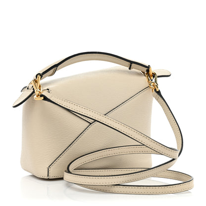 Loewe Goatskin Mini Puzzle Edge Bag Angora 3 of 9