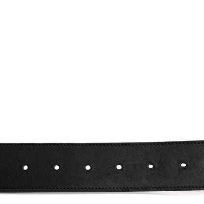Gucci Calfskin Double G 40mm Belt 75 30 Black 3 of 8