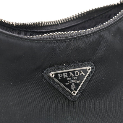 Prada Nylon Re-Edition 2005 Shoulder Bag Black 17 of 18