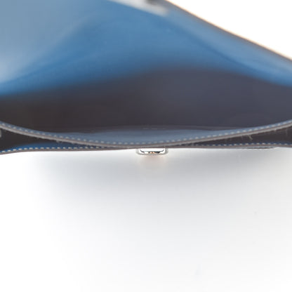 Hermes Swift Dogon Combined Wallet Bleu De Galice and Bleu Lin 9 of 14