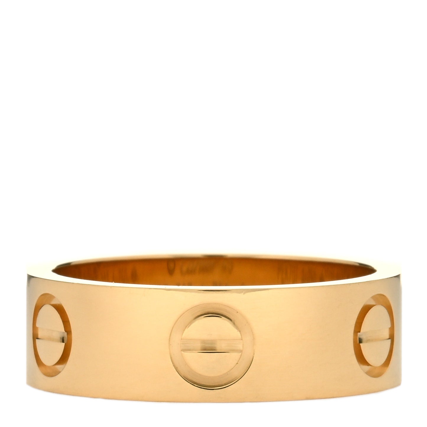 18K Yellow Gold 5.5mm LOVE Ring 49 5