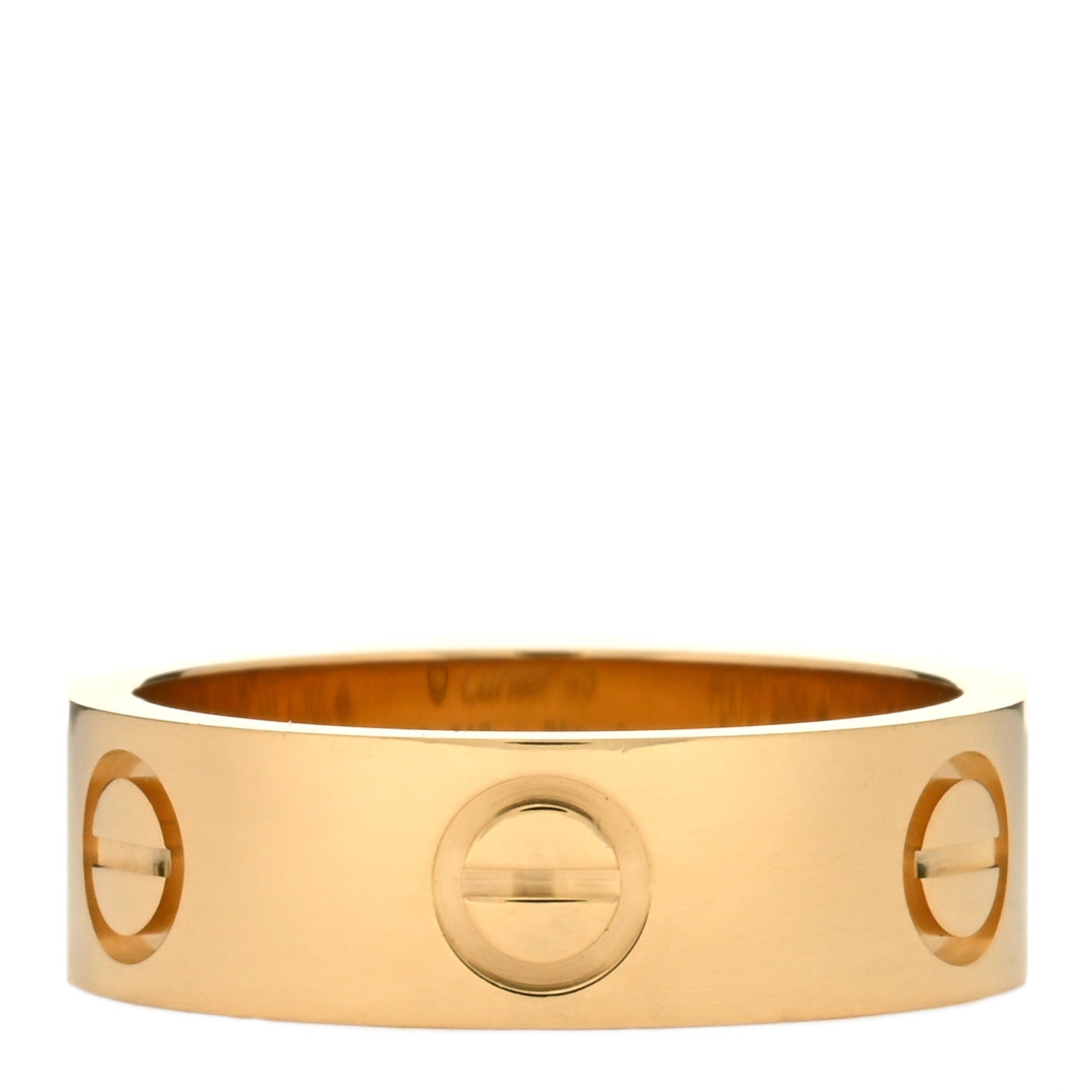 Cartier 18K Yellow Gold 5.5mm LOVE Ring 49 5 3 of 5
