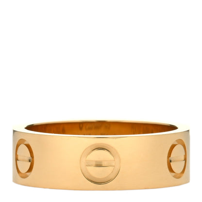 Cartier 18K Yellow Gold 5.5mm LOVE Ring 49 5 3 of 5