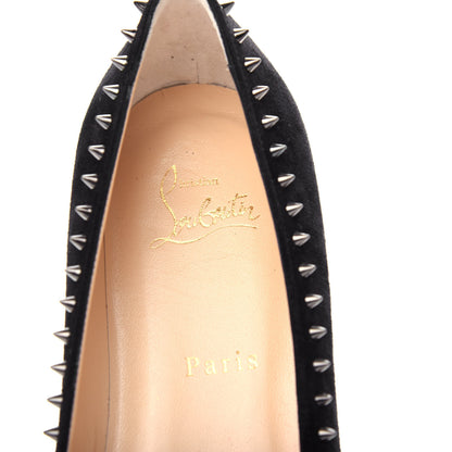 Christian Louboutin Veau Velours Anjalina Flats 39.5 Black 8 of 11