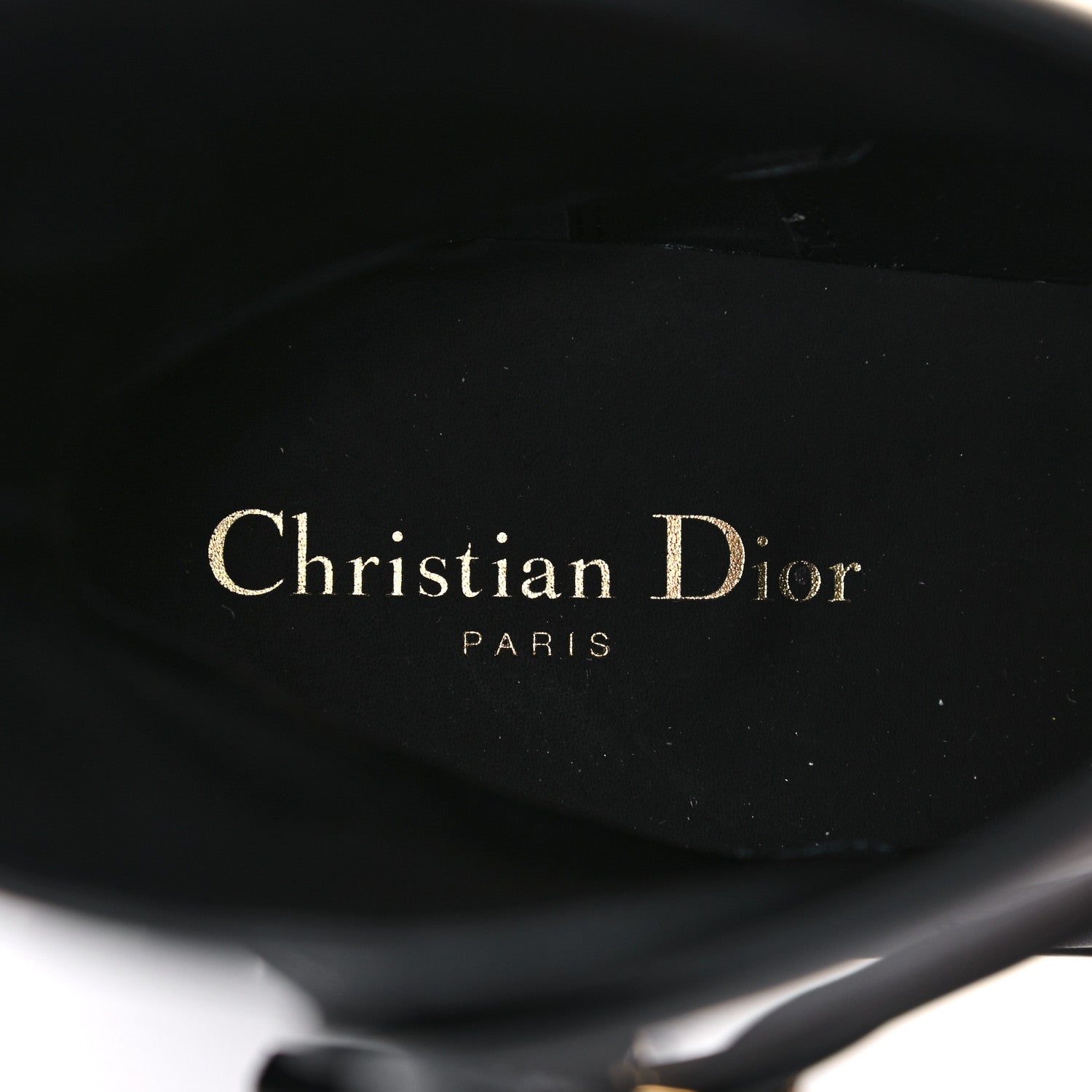 Christian Dior Calfskin Empreinte Ankle Boot 40 Black 7 of 16