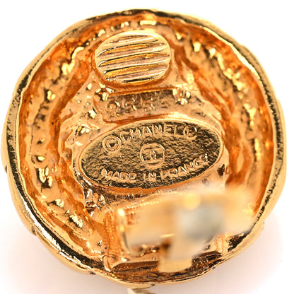 Chanel Pearl Clip On Earrings Gold 4 of 5