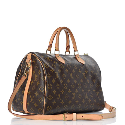 Louis Vuitton Monogram Speedy Bandouliere 35 3 of 16