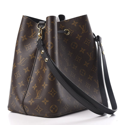 Louis Vuitton Monogram Neonoe MM Black 3 of 8