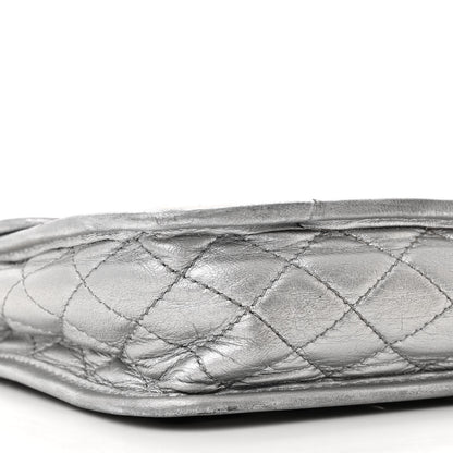 Chanel Vinyl Large Ice Cube Flap Silver 17 of 35