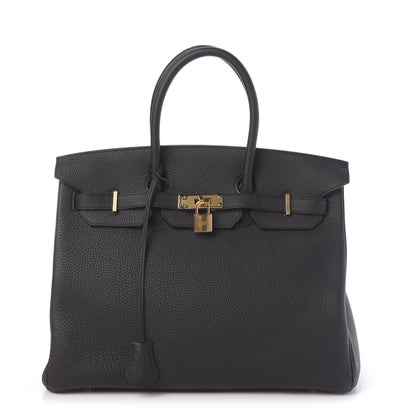 Hermes Togo Birkin 35 Black 1 of 12