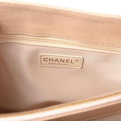 Chanel Caviar Quilted Grand Shopping Tote GST Beige Clair 6 of 14
