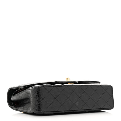 Chanel Caviar Quilted Medium Double Flap Black 4 of 13