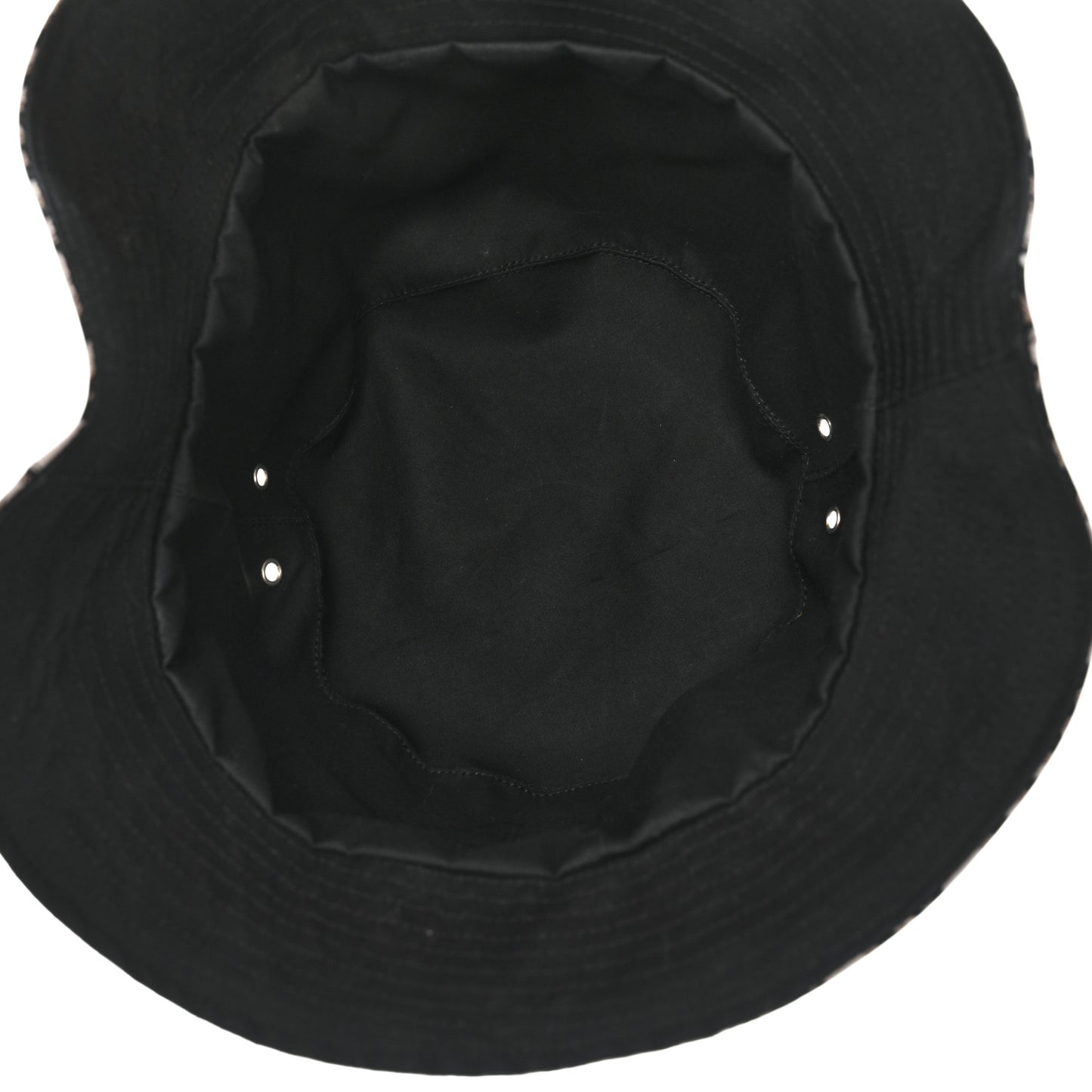 Oblique Reversible Teddy-D Brim Bucket Hat Black