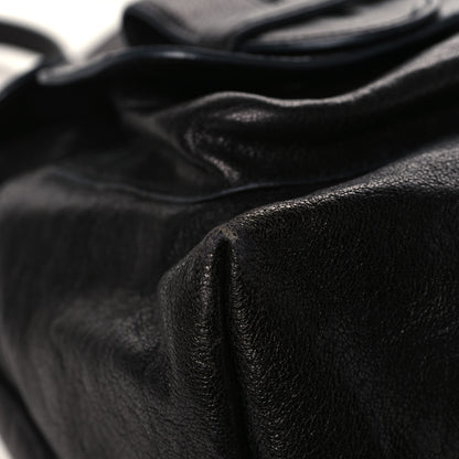 Chloe Leather Saskia Satchel Black 8 of 15