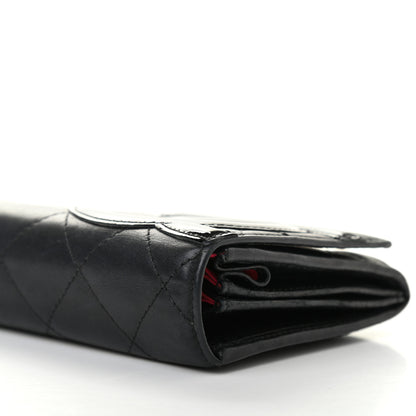 Chanel Calfskin Quilted Cambon Tri-Fold Wallet Black 11 of 25