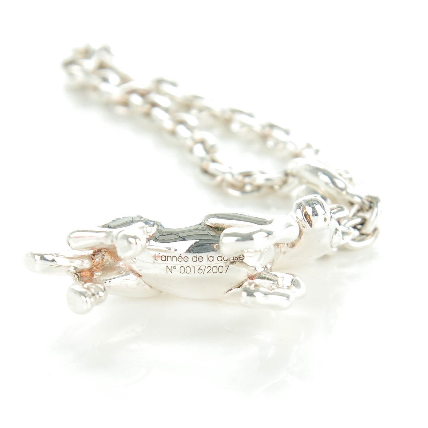 Sterling Silver Quadrille Bag Charm